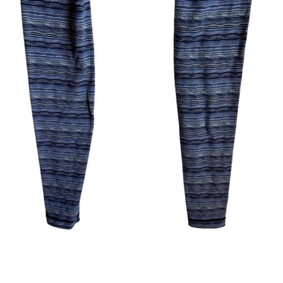 Lululemon Wunder Under Pant III Size 4 Space Dye Twist Sapphire Blue Multi - Picture 9 of 12